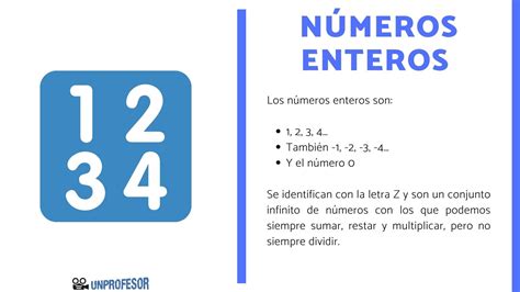 numeros enteros de 4.